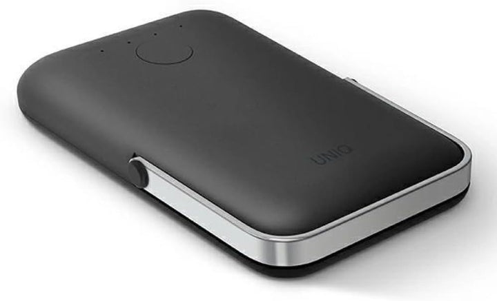 UNIQ Hoveo Power Bank Indukcyjny 5000mAh MagSafe 20W USBC Power Delivery (czarny)