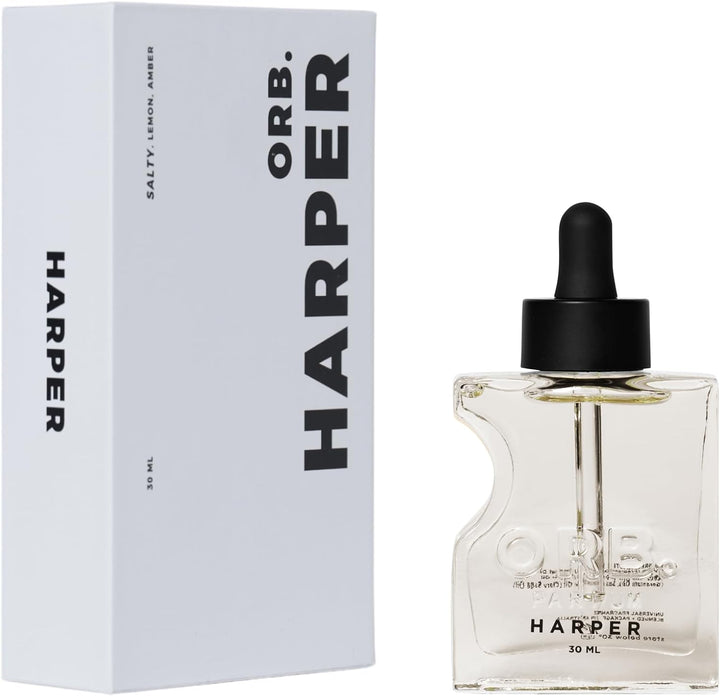 Orb Oils Fragrance Oil | Gender-Free, Alcohol-Free & Skin-Friendly with 8-Hour Wear | Multi-Use Body & Home Fragrance Suitable for Sensitive Skin & Made in Australia (Harper - 1 Fl Oz)