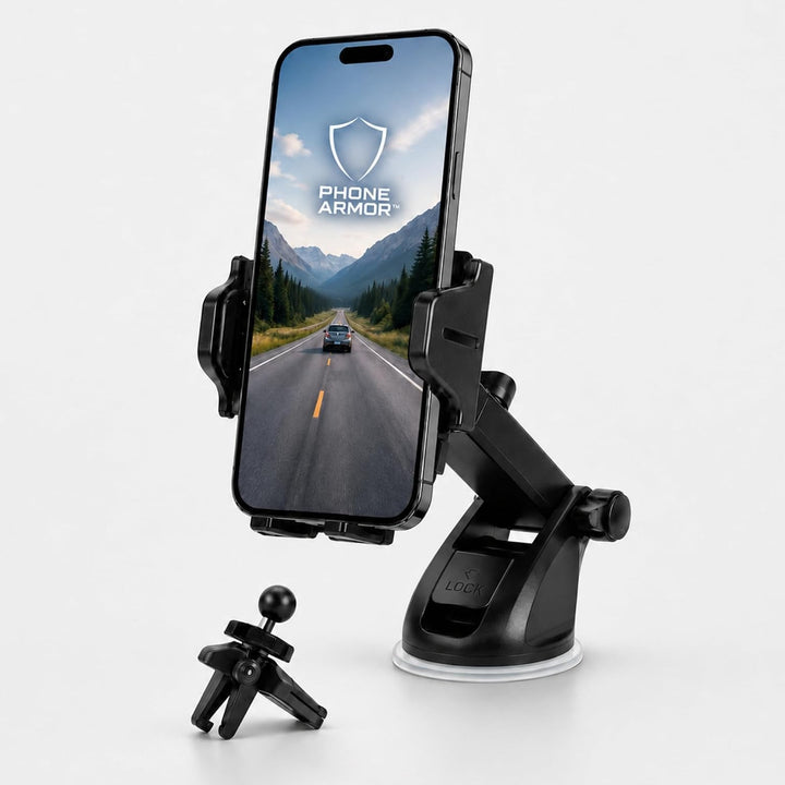 iPhone 18 Pro/17/ Pro Max Clear Case with Magnetic Stand - Raptic Air Stand