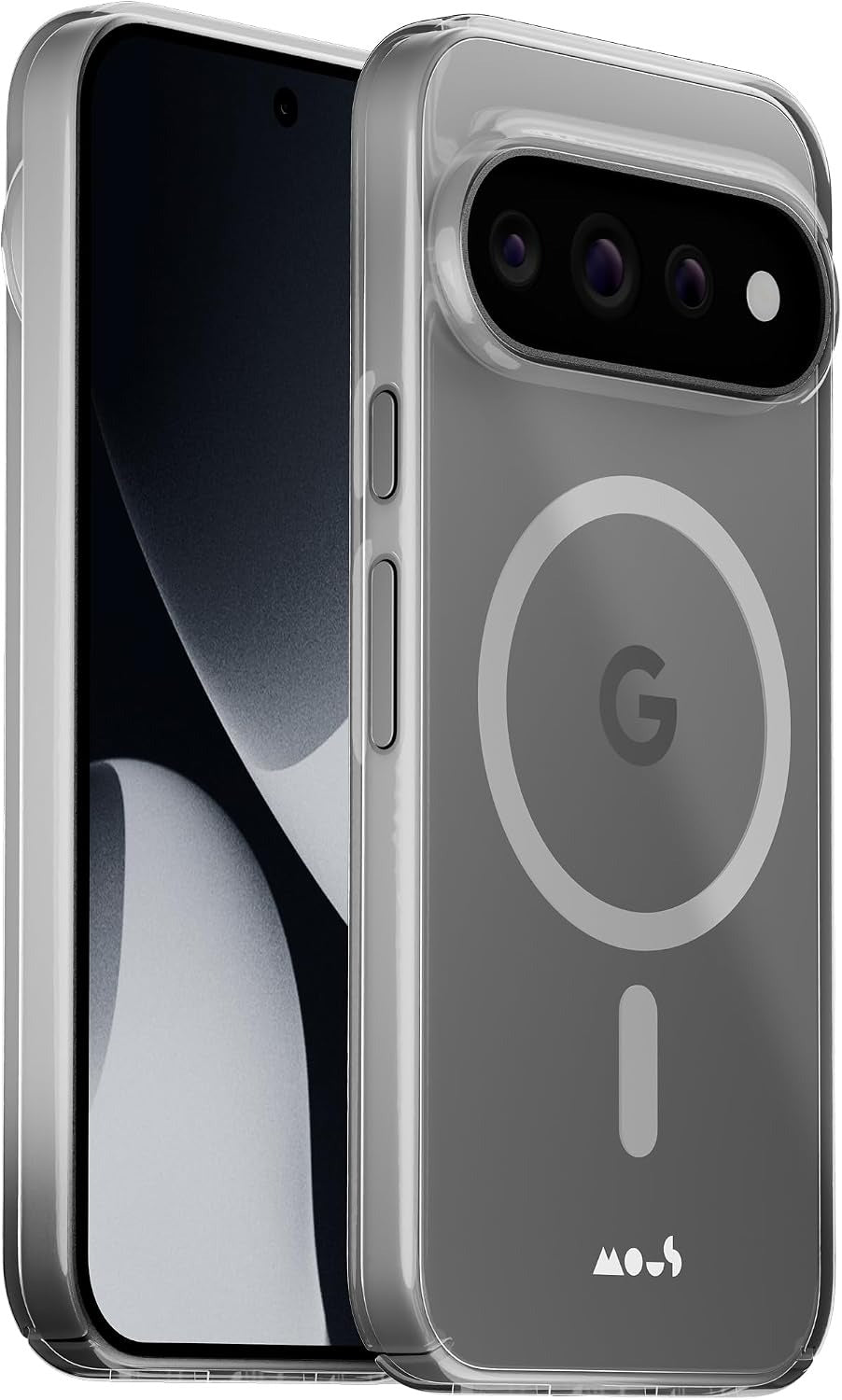 Mous Clear Case for Google Pixel 11 Pro XL Case - Super Thin - MagSafe & Pixelsnap Compatible Clear Cover