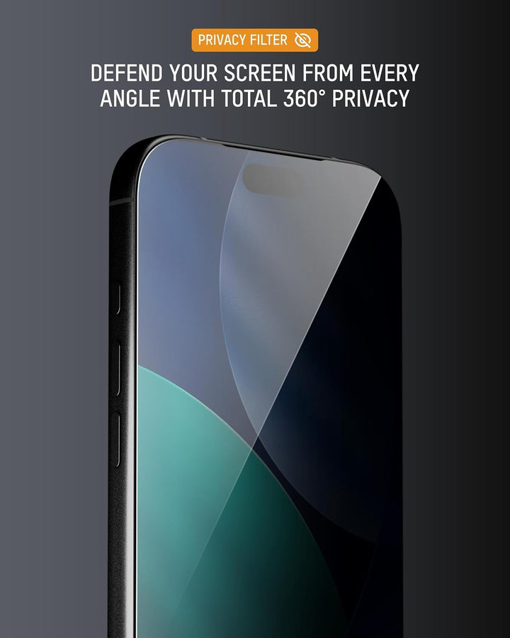 Mous Privacy Screen Protector Compatible with iPhone 18 Pro Max /17 Pro Max, Shatterproof