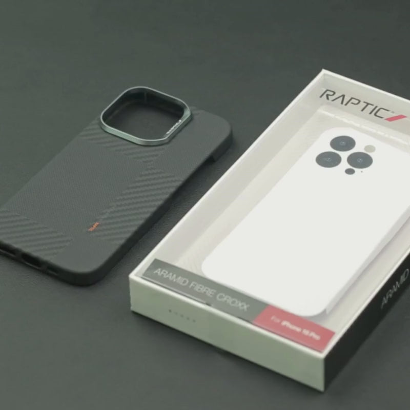 Raptic Aramid Fibre Mondrian for iPhone 16 Pro/Max