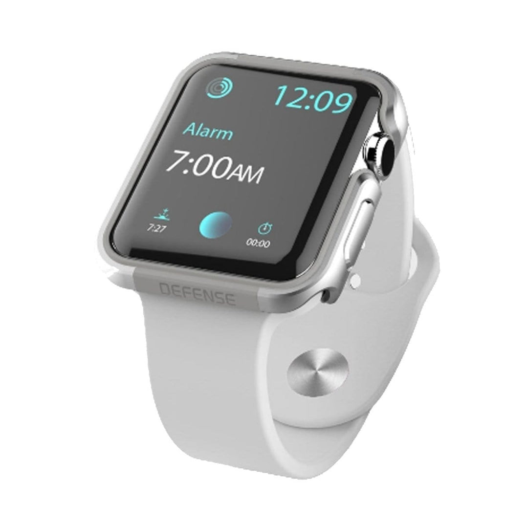 Raptic Cases & Covers 44mm Series 4,5 / Silver Apple Watch Edge Case - Raptic Edge Silver/Grey