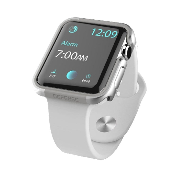 Raptic Cases & Covers 44mm Series 4,5 / Silver Apple Watch Edge Case - Raptic Edge Silver/Grey
