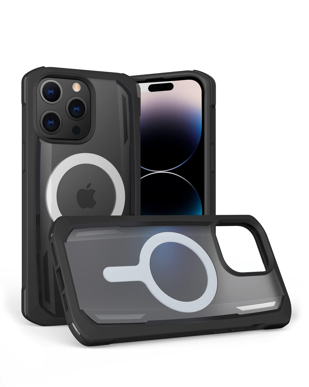 Raptic Cases & Covers Black iPhone 14 Pro Max Shield MagSafe Case - Raptic Secure MagSafe