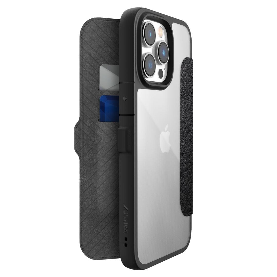 Raptic Cases & Covers Black iPhone 14 Pro Max Urban Folio - Raptic Folio