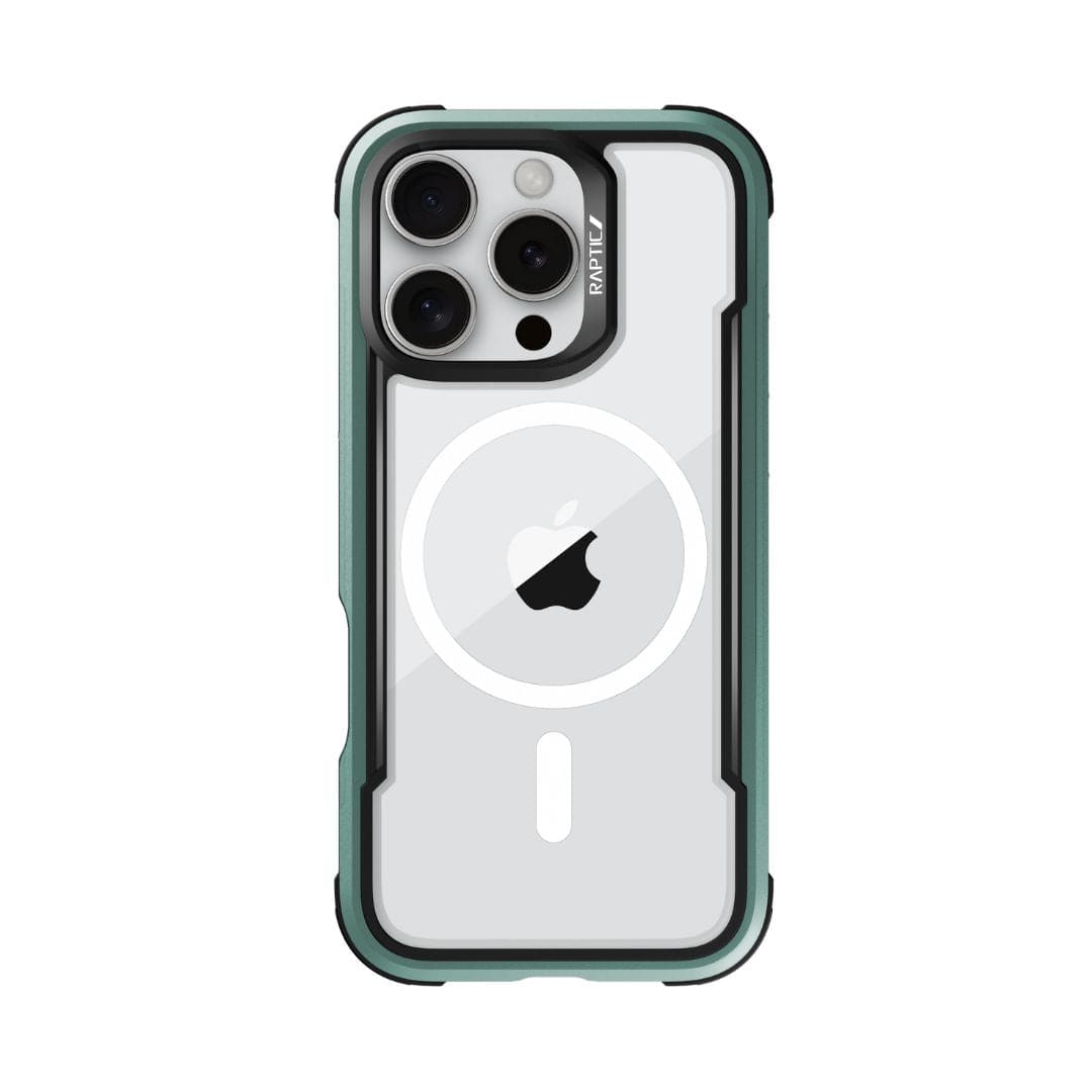 Raptic Cases & Covers Green Raptic Shield MagSafe Case for iPhone 16 Pro