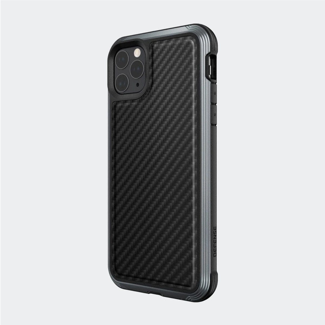 Raptic Cases & Covers iPhone 11 Pro Max Case Raptic Lux Black Carbon Fiber