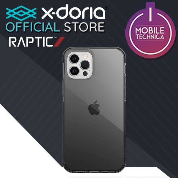 Raptic Cases & Covers iPhone 12 / Smoke / Case only Raptic Clear iPhone 12 Mini Pro Max