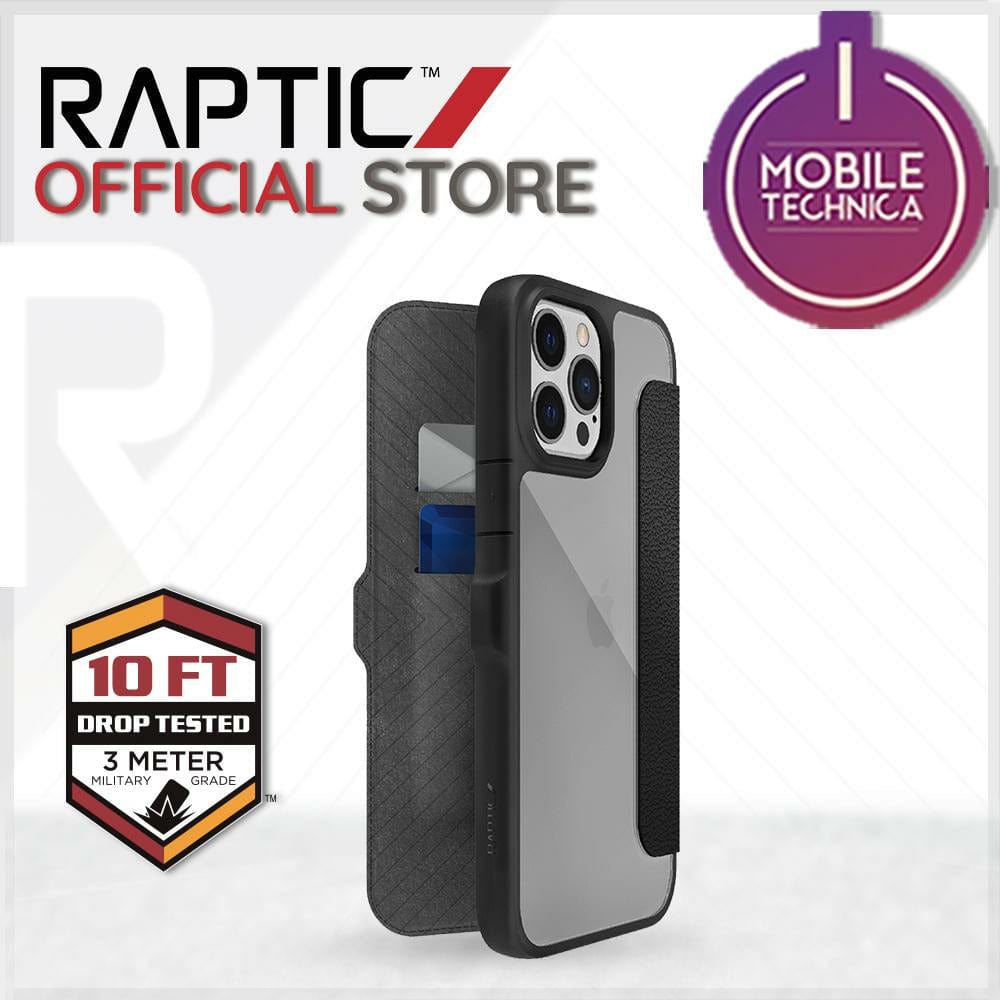 Raptic Cases & Covers iPhone 13 / Black / Case Only For iPhone 13 Pro Max Case Raptic Urban Leather Flip Wallet MAGNETIC Cover