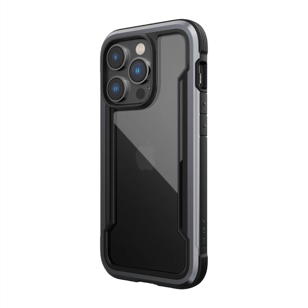 Raptic Cases & Covers iPhone 14 / Black / Case RAPTIC Shield Case for iPhone 14 14 Plus 14 Pro 14 Pro Max, Shockproof Protective Clear Case, Military Grade 10ft Drop Tested, Durable Aluminum Frame, Anti-Yellowing