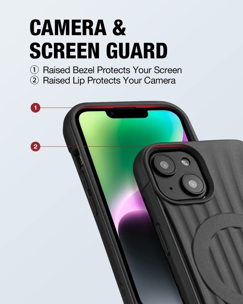 Raptic Cases & Covers iPhone 14 Frosted Grip Case - Raptic Clutch