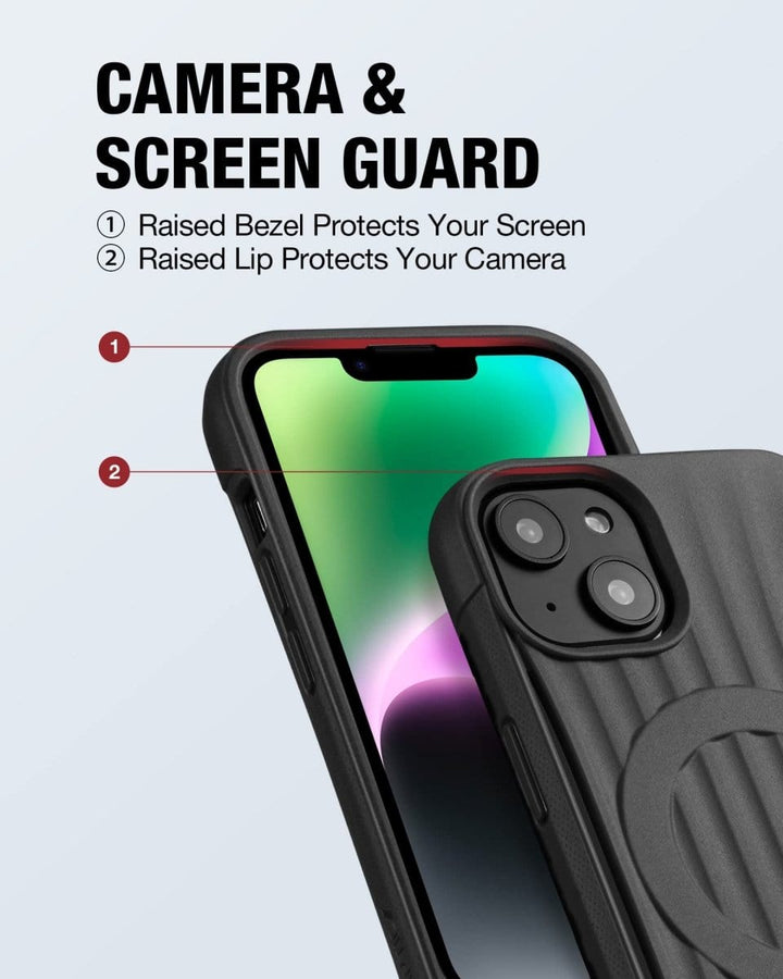 Raptic Cases & Covers iPhone 14 Frosted Grip Case - Raptic Clutch