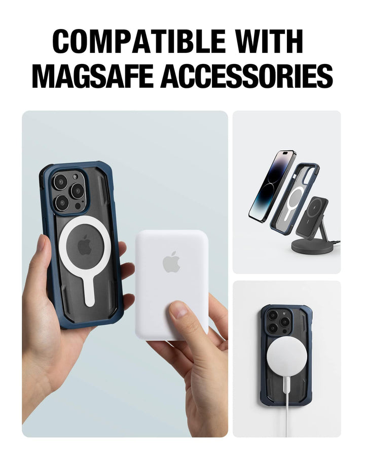 Raptic Cases & Covers iPhone 14 Pro Shield MagSafe Case - Raptic Secure MagSafe