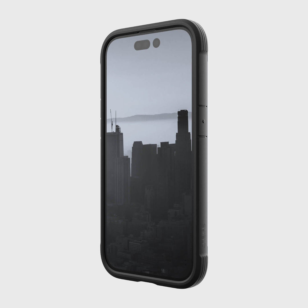 Raptic Cases & Covers RAPTIC Shield Case for iPhone 14 14 Plus 14 Pro 14 Pro Max, Shockproof Protective Clear Case, Military Grade 10ft Drop Tested, Durable Aluminum Frame, Anti-Yellowing