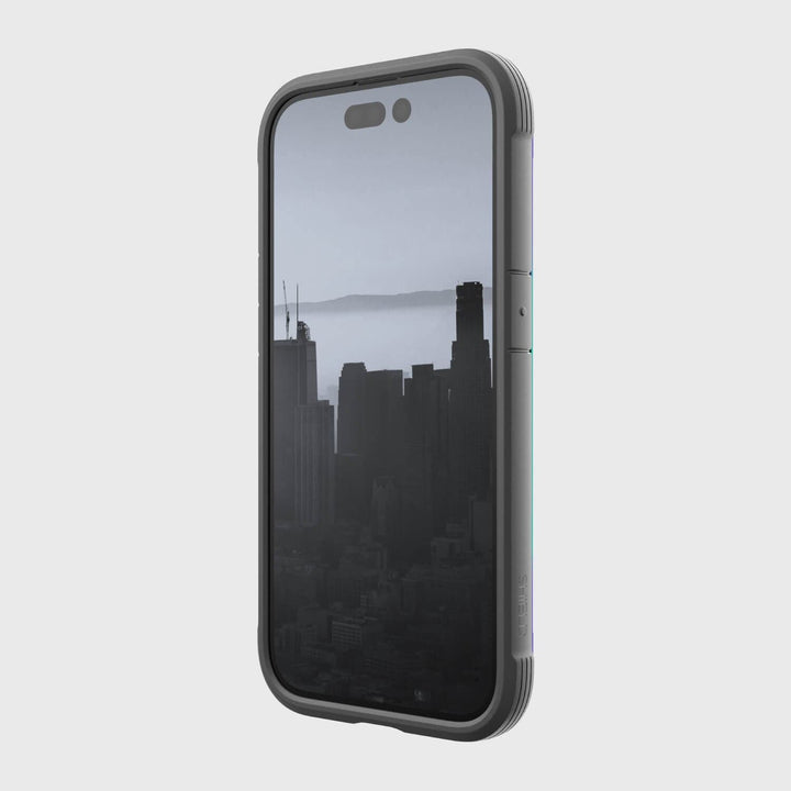 Raptic Cases & Covers RAPTIC Shield Case for iPhone 14 14 Plus 14 Pro 14 Pro Max, Shockproof Protective Clear Case, Military Grade 10ft Drop Tested, Durable Aluminum Frame, Anti-Yellowing