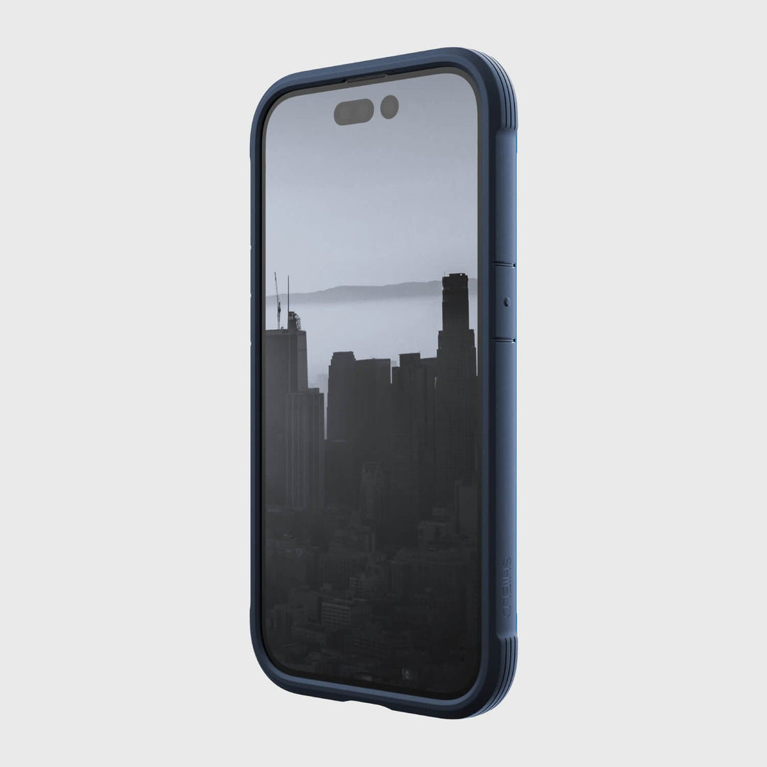 Raptic Cases & Covers RAPTIC Shield Case for iPhone 14 14 Plus 14 Pro 14 Pro Max, Shockproof Protective Clear Case, Military Grade 10ft Drop Tested, Durable Aluminum Frame, Anti-Yellowing