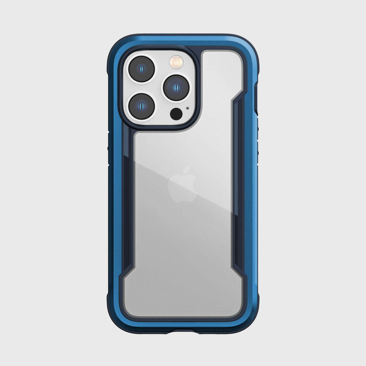 Raptic Cases & Covers RAPTIC Shield Case for iPhone 14 14 Plus 14 Pro 14 Pro Max, Shockproof Protective Clear Case, Military Grade 10ft Drop Tested, Durable Aluminum Frame, Anti-Yellowing