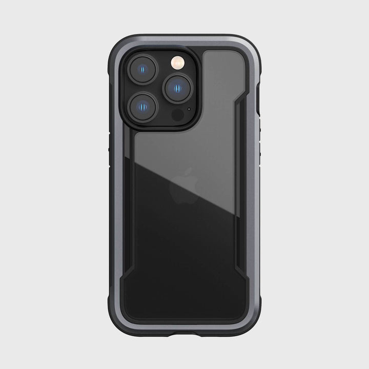 Raptic Cases & Covers RAPTIC Shield Case for iPhone 14 14 Plus 14 Pro 14 Pro Max, Shockproof Protective Clear Case, Military Grade 10ft Drop Tested, Durable Aluminum Frame, Anti-Yellowing