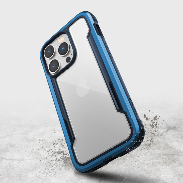 Raptic Cases & Covers RAPTIC Shield Case for iPhone 14 14 Plus 14 Pro 14 Pro Max, Shockproof Protective Clear Case, Military Grade 10ft Drop Tested, Durable Aluminum Frame, Anti-Yellowing