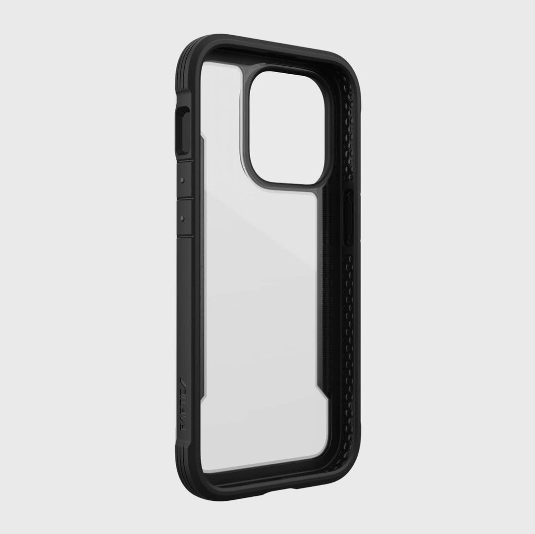 Raptic Cases & Covers RAPTIC Shield Case for iPhone 14 14 Plus 14 Pro 14 Pro Max, Shockproof Protective Clear Case, Military Grade 10ft Drop Tested, Durable Aluminum Frame, Anti-Yellowing