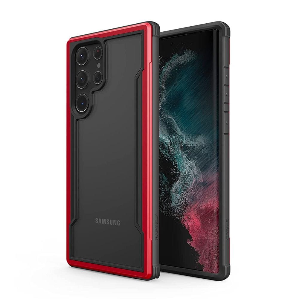 Raptic Cases & Covers Red Samsung S24 Ultra Raptic Shield Case - Raptic