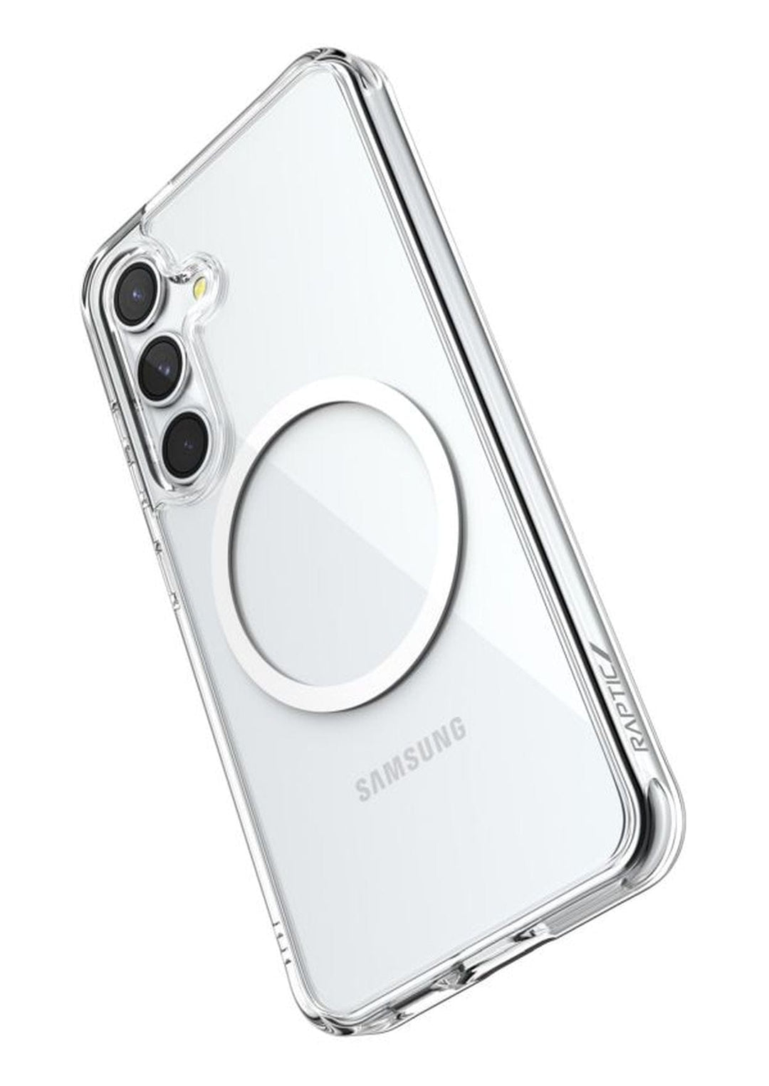 Raptic Cases & Covers Samsung Galaxy S24 MagSafe Tough Case- Raptic Clear