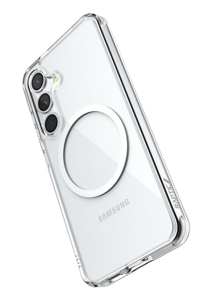 Raptic Cases & Covers Samsung Galaxy S24 MagSafe Tough Case- Raptic Clear