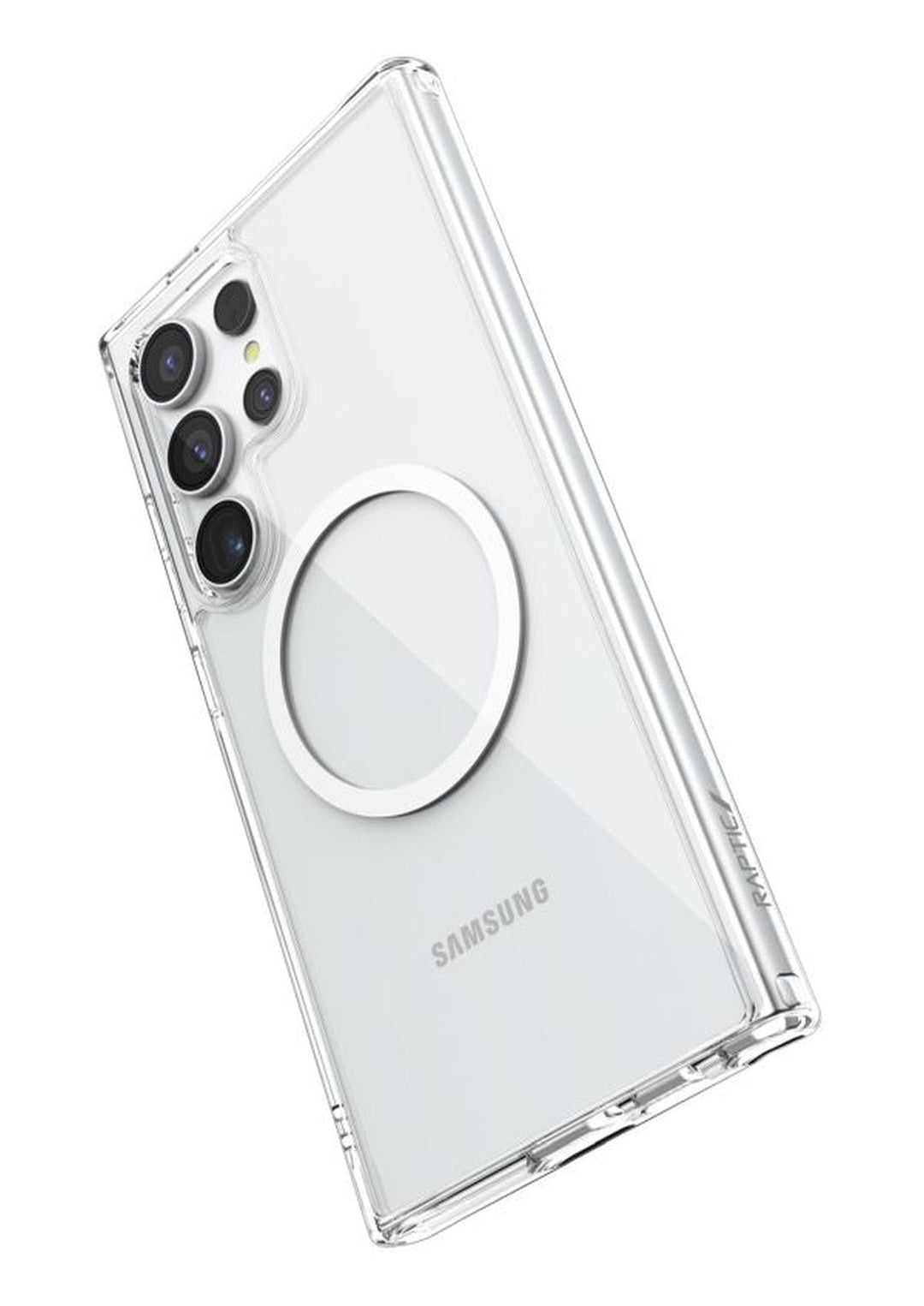 Raptic Cases & Covers Samsung Galaxy S24 Ultra Samsung Galaxy S24 Ultra MagSafe Tough Case- Raptic Clear