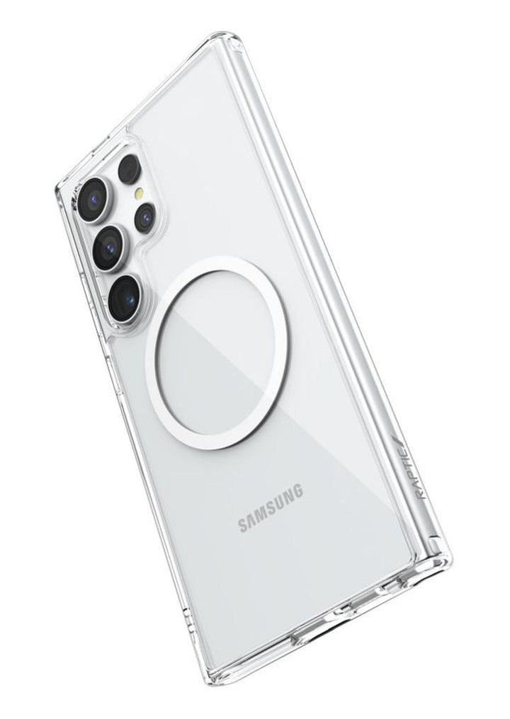 Raptic Cases & Covers Samsung Galaxy S24 Ultra Samsung Galaxy S24 Ultra MagSafe Tough Case- Raptic Clear