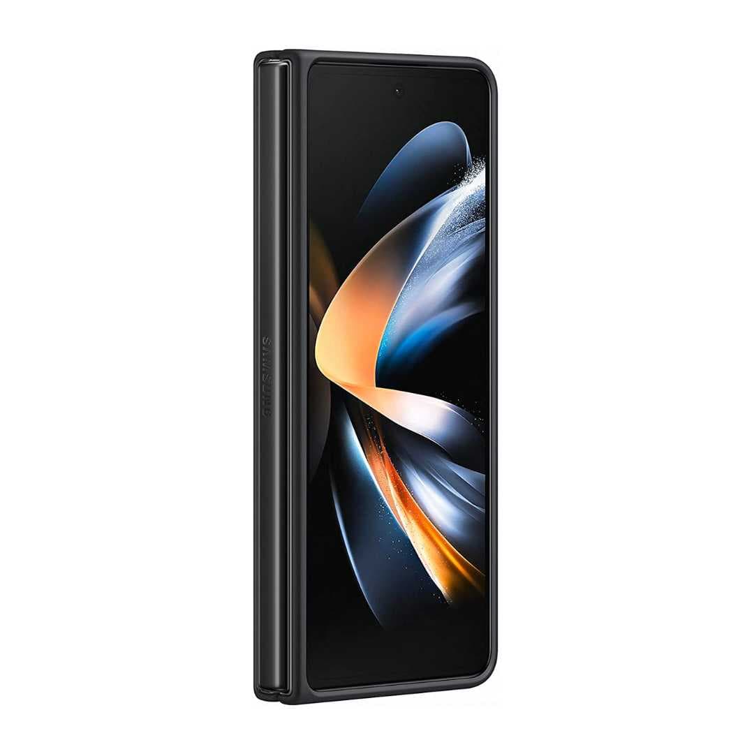 Samsung Cases & Covers Galaxy Z Fold 4 Leather Cover Black - Samsung