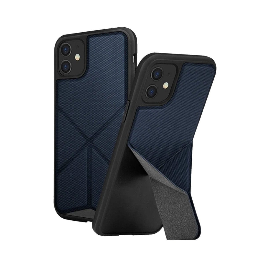 UNIQ Cases & Covers iPhone 11 / Blue / Case iPhone 11 Series UNIQ Transforma Folding Case