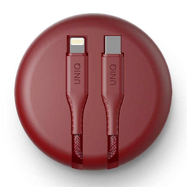 UNIQ Charging Cable UNIQ Smart Cable Organiser (1.2m USB-C to Lightning Cable)