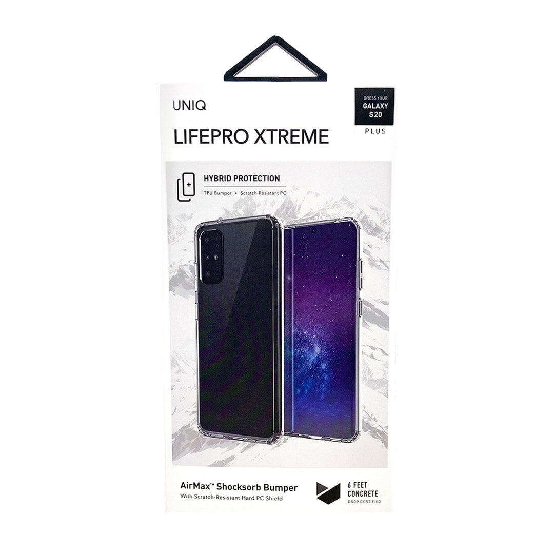 UNIQ White UNIQ Hybrid S20+ Lifepro Xtreme Crystal