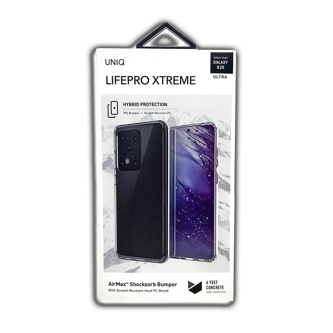 UNIQ White UNIQ Hybrid S20U Lifepro Xtreme Crystal