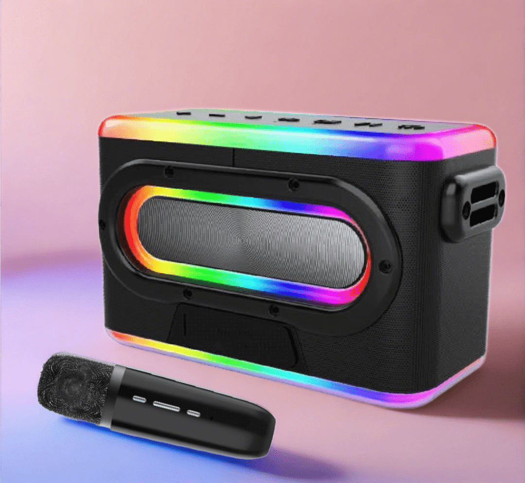 Urban Bluetooth Speaker Black RGB Party Karaoke Speaker - Urban Kbox