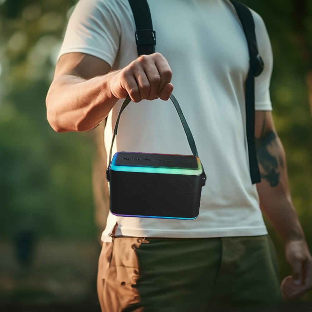 Urban Bluetooth Speaker Black RGB Party Karaoke Speaker - Urban Kbox