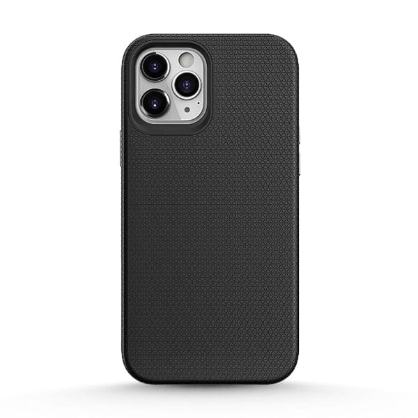 Urban Cases & Covers Black Urban Pyramid Grip Case Apple iPhone 12/12 Pro
