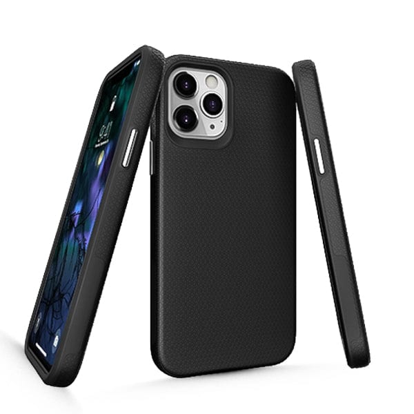 Urban Cases & Covers Black Urban Pyramid Grip Case Apple iPhone 12 Pro Max