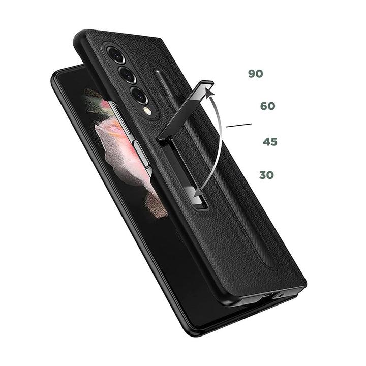 The Urban Samsung Galaxy Z Fold 5 Kickstand Case with Pen Holder is designed with a secure S Pen holder, making it convenient for on-the-go use. Not only is it compatible with the Urban Fold 5 edition, but it also...