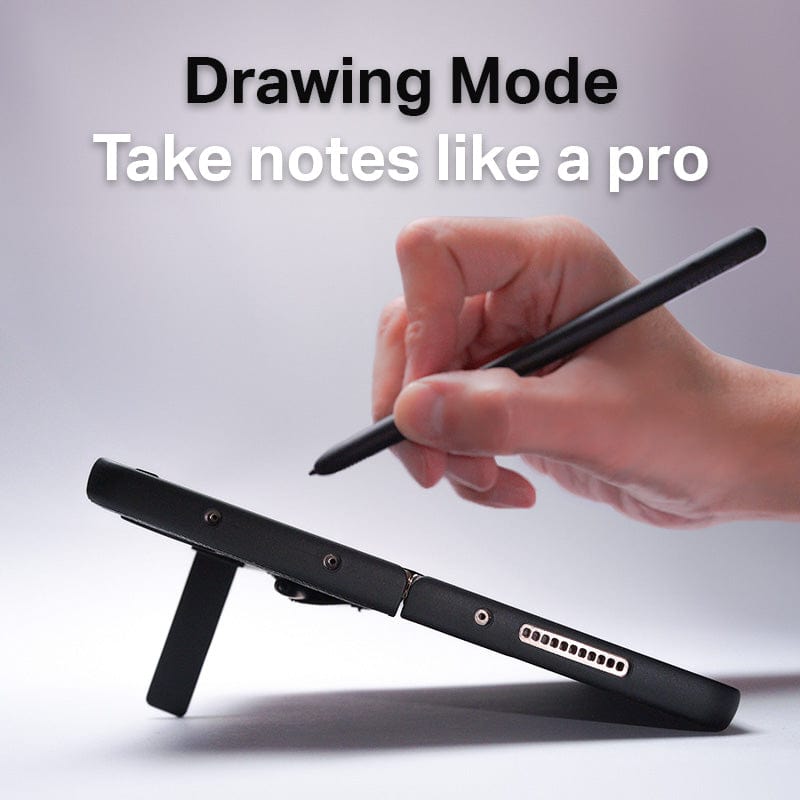 Use the Urban Samsung Galaxy Z Fold 5 Kickstand Case with Pen Holder to take notes like a pro and capture screenshots effortlessly.