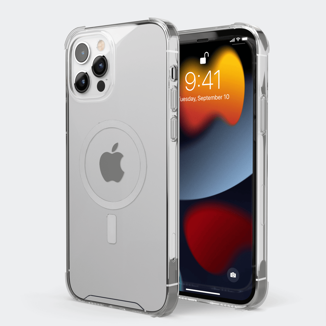 Urban Cases & Covers with Urban Diamond Glass Protector Urban Clear iPhone 12 Pro Max Case - MagSafe Compatible