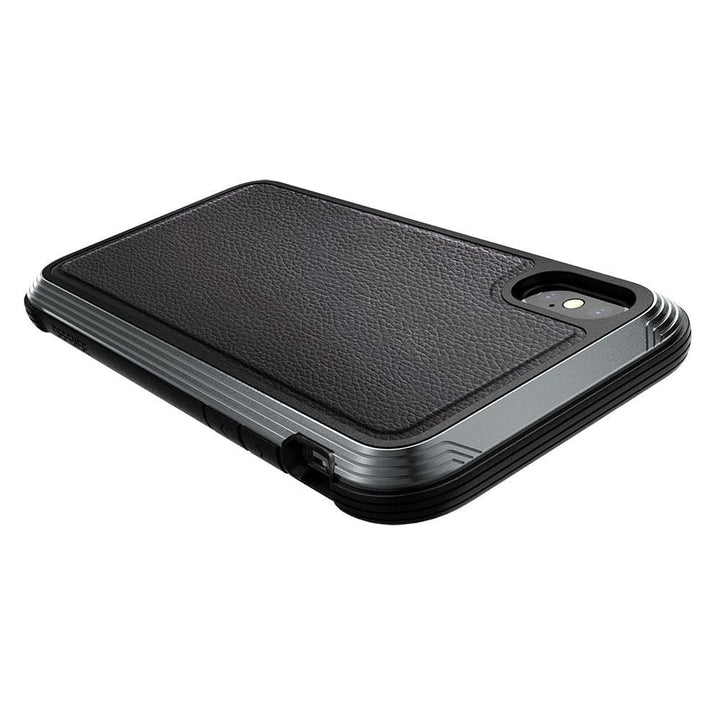 X-DORIA Cases & Covers Black Leather X-Doria Defense Lux Pro Apple iPhone XS Max Leather Protective Case Cover