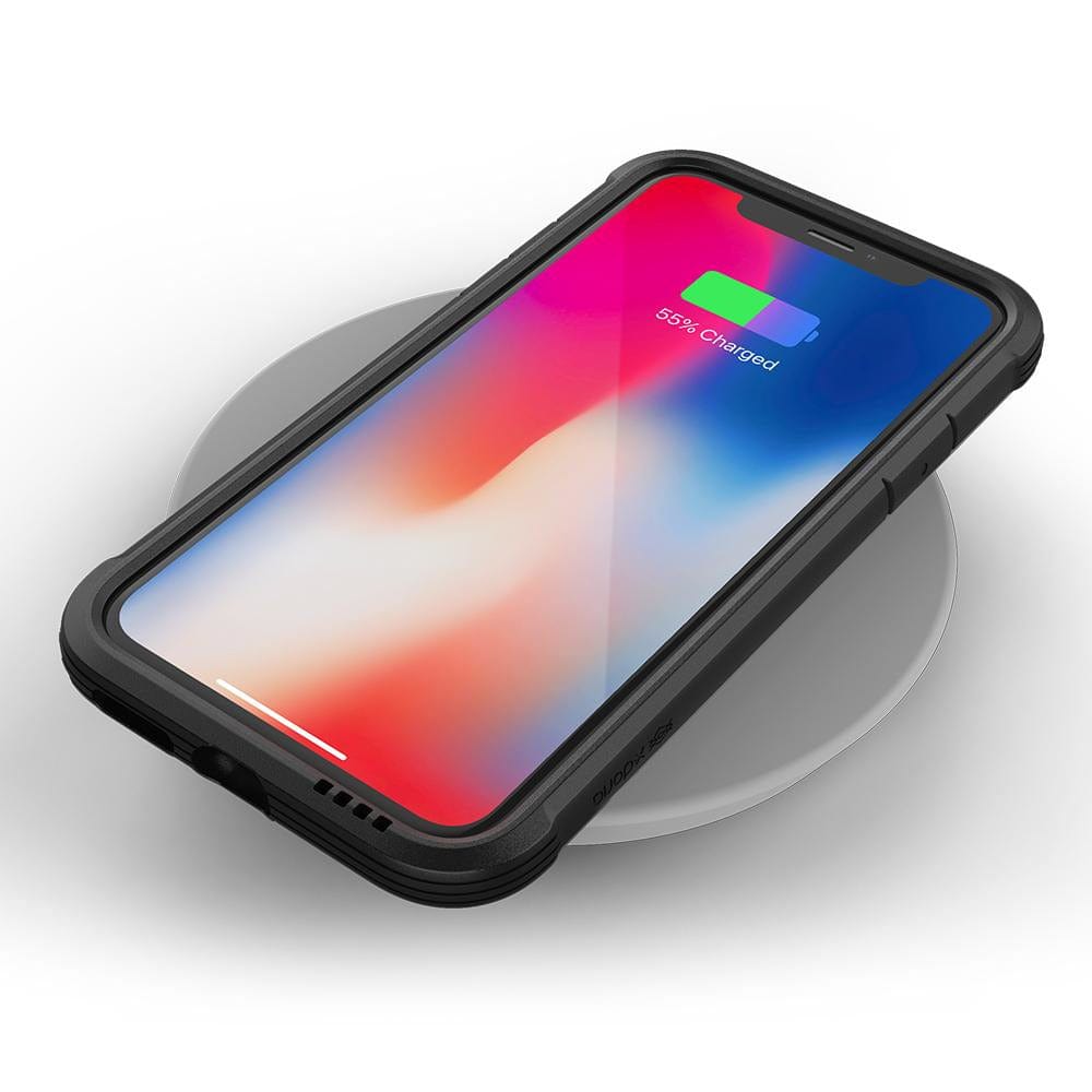 X-DORIA Cases & Covers Black Leather X-Doria Defense Lux Pro Apple iPhone XS Max Leather Protective Case Cover