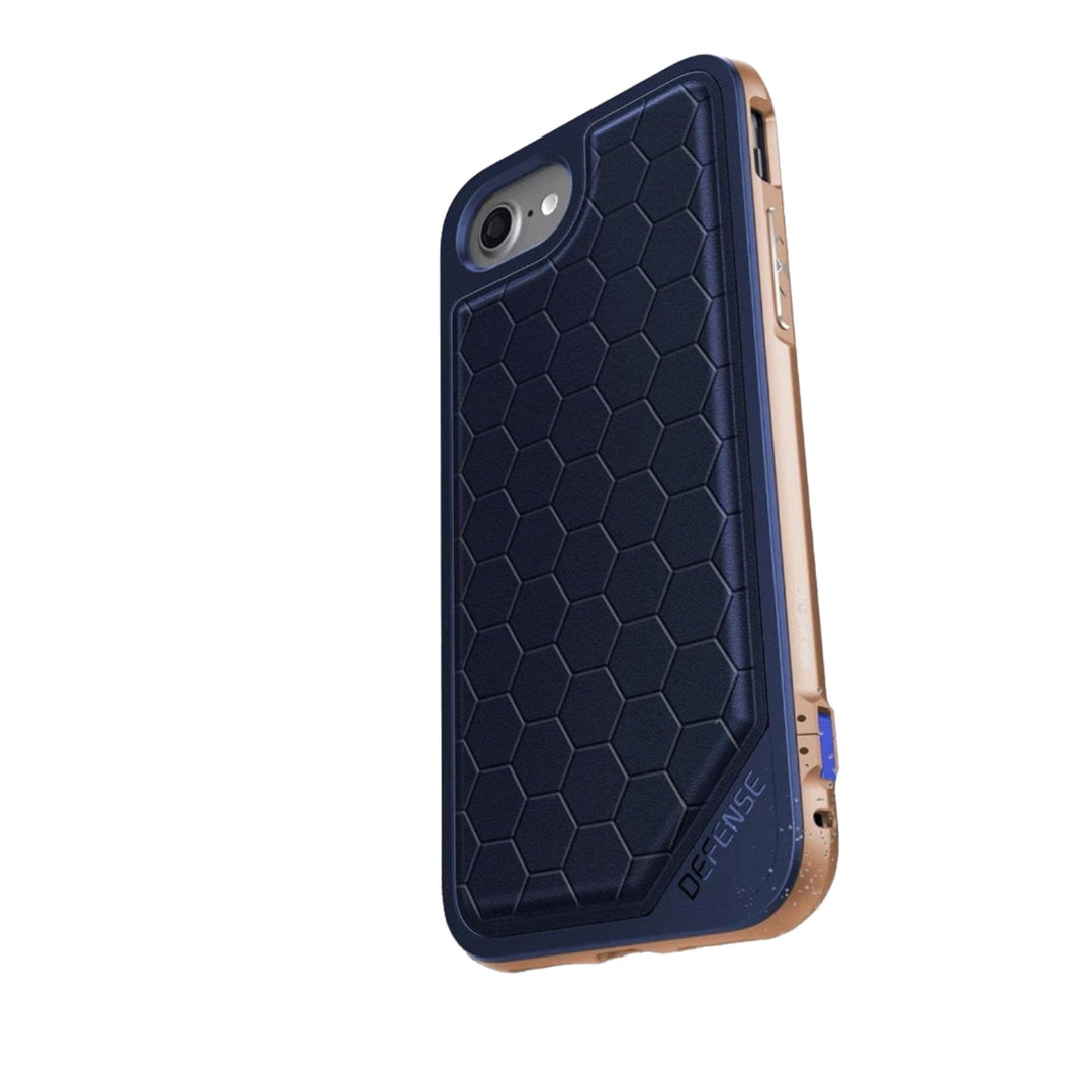 X-DORIA Cases & Covers Blue & Gold X-Doria Defense 3M Drop Certified Lux Case Apple iPhone 7 Plus/8 Plus