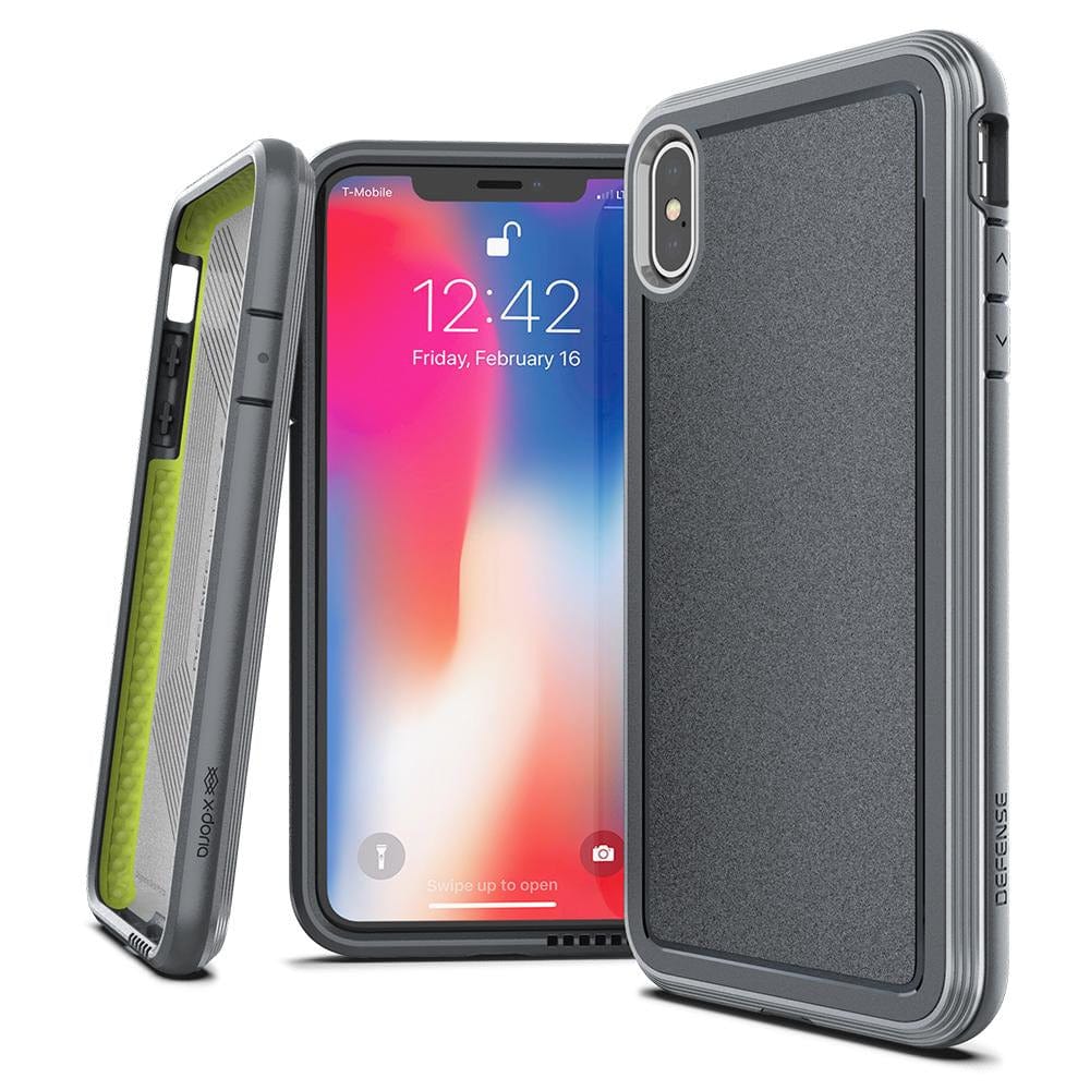 X-DORIA Cases & Covers Grey X-Doria Defense Ultra Case Apple iPhone XS Max