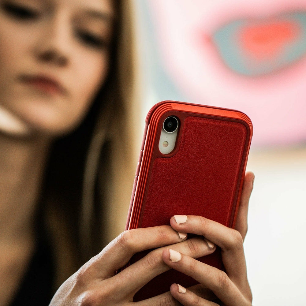 X-Doria Cases & Covers iPhone XR Case Raptic Lux Red