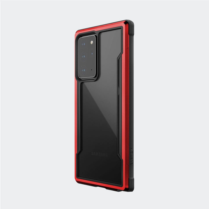 X-Doria Cases & Covers Raptic Shield Galaxy Note 20 Case - Red