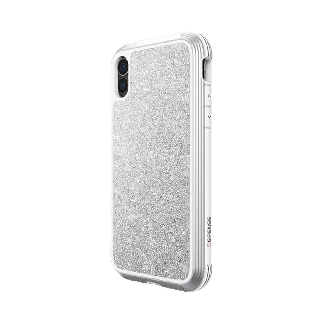 X-DORIA Cases & Covers White Glitter iPhone Xs Max Defense Lux White Glitter