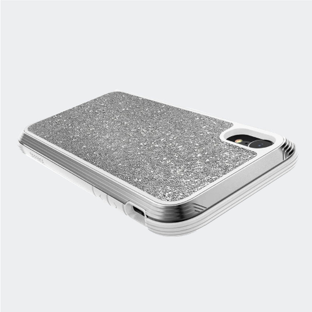 X-DORIA Cases & Covers White Glitter iPhone Xs Max Defense Lux White Glitter